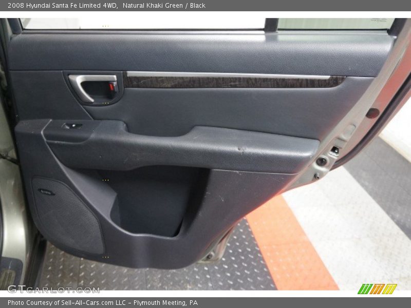 Natural Khaki Green / Black 2008 Hyundai Santa Fe Limited 4WD