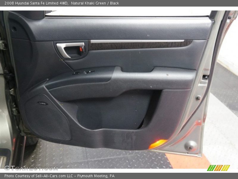 Natural Khaki Green / Black 2008 Hyundai Santa Fe Limited 4WD