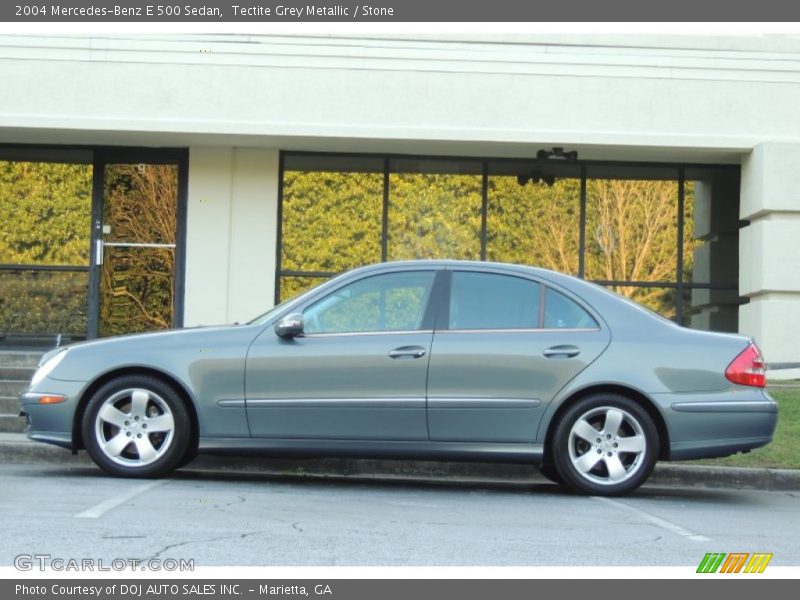 Tectite Grey Metallic / Stone 2004 Mercedes-Benz E 500 Sedan