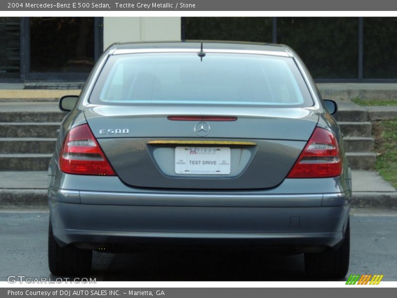 Tectite Grey Metallic / Stone 2004 Mercedes-Benz E 500 Sedan