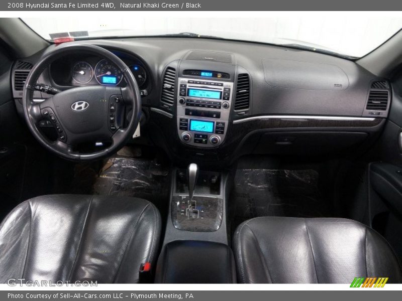 Natural Khaki Green / Black 2008 Hyundai Santa Fe Limited 4WD