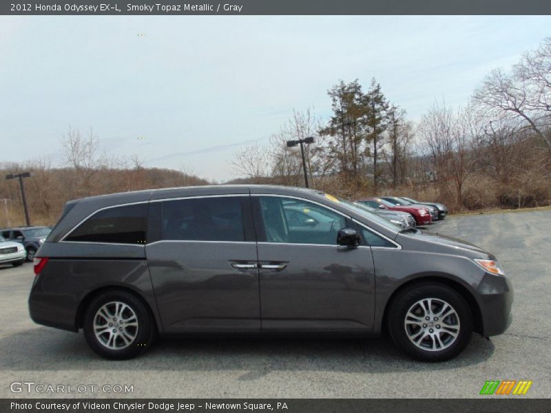Smoky Topaz Metallic / Gray 2012 Honda Odyssey EX-L