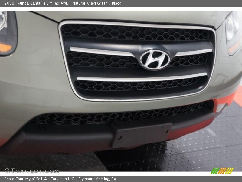 Natural Khaki Green / Black 2008 Hyundai Santa Fe Limited 4WD