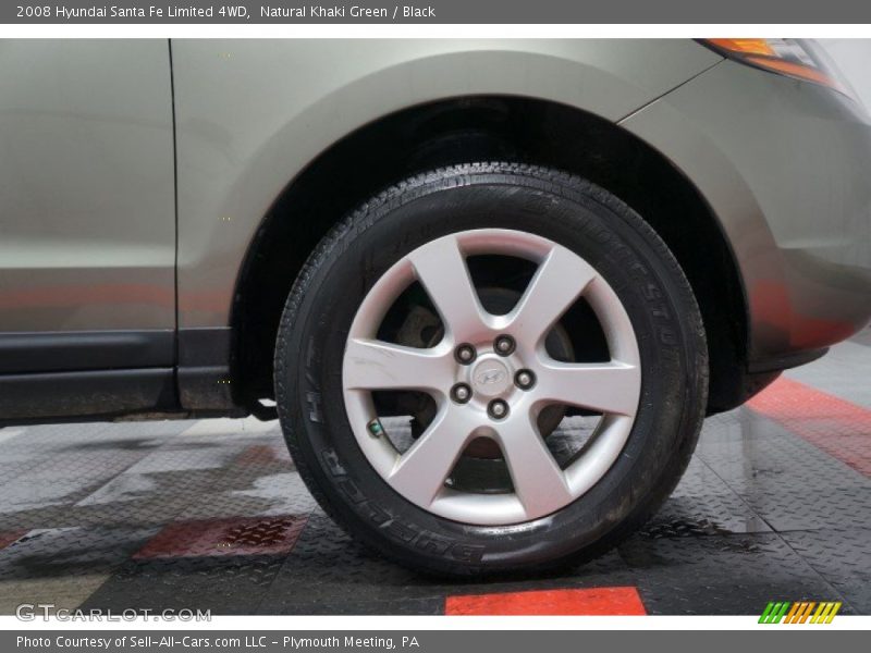 Natural Khaki Green / Black 2008 Hyundai Santa Fe Limited 4WD