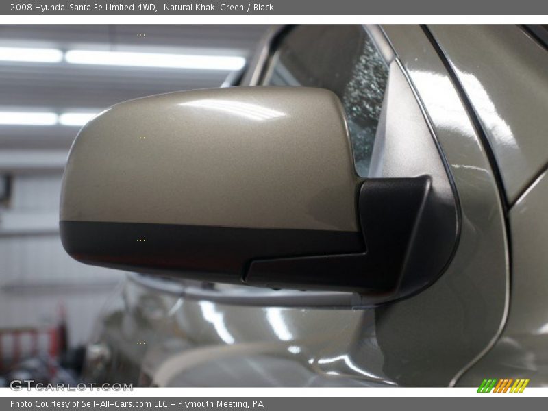 Natural Khaki Green / Black 2008 Hyundai Santa Fe Limited 4WD