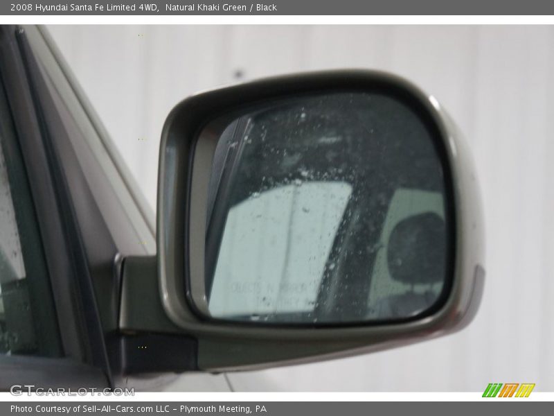 Natural Khaki Green / Black 2008 Hyundai Santa Fe Limited 4WD