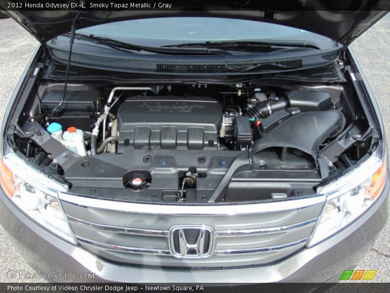 Smoky Topaz Metallic / Gray 2012 Honda Odyssey EX-L
