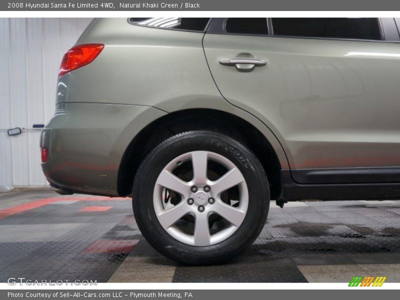 Natural Khaki Green / Black 2008 Hyundai Santa Fe Limited 4WD