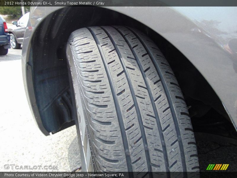 Smoky Topaz Metallic / Gray 2012 Honda Odyssey EX-L