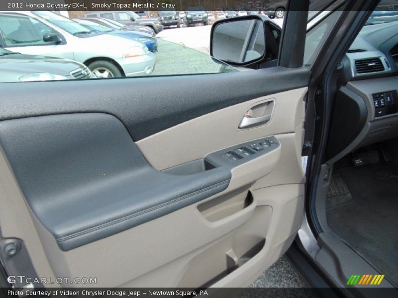 Smoky Topaz Metallic / Gray 2012 Honda Odyssey EX-L