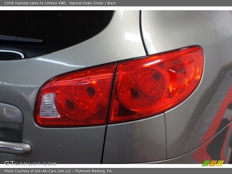 Natural Khaki Green / Black 2008 Hyundai Santa Fe Limited 4WD
