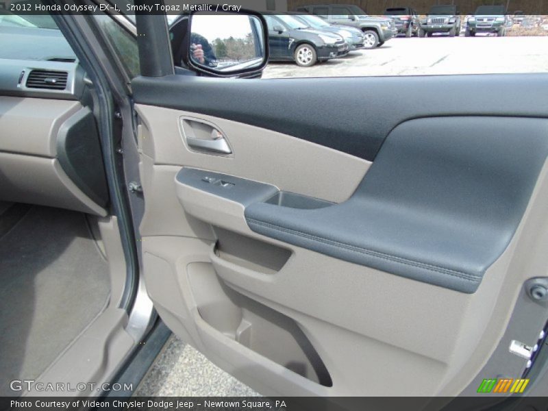 Smoky Topaz Metallic / Gray 2012 Honda Odyssey EX-L
