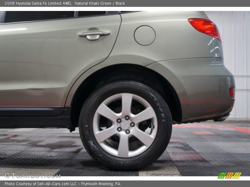 Natural Khaki Green / Black 2008 Hyundai Santa Fe Limited 4WD