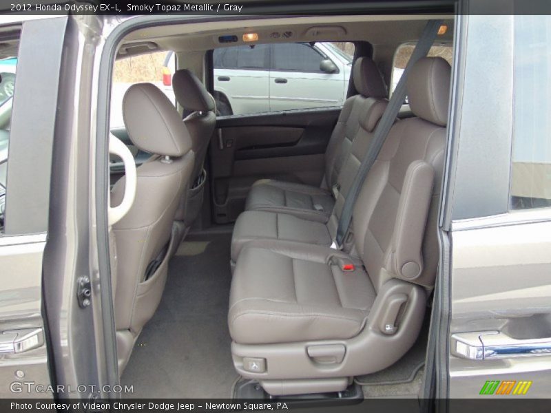 Smoky Topaz Metallic / Gray 2012 Honda Odyssey EX-L