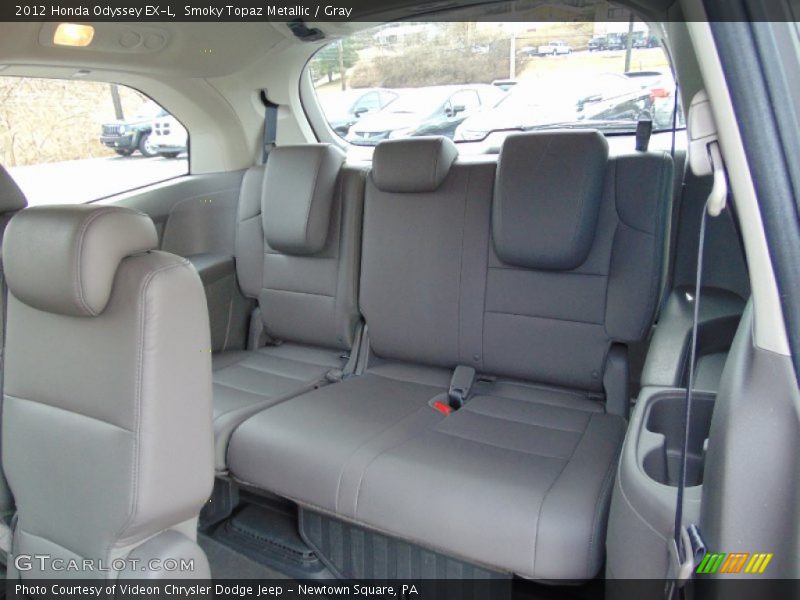 Smoky Topaz Metallic / Gray 2012 Honda Odyssey EX-L