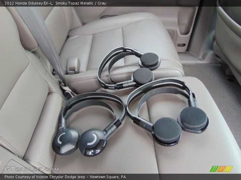 Smoky Topaz Metallic / Gray 2012 Honda Odyssey EX-L