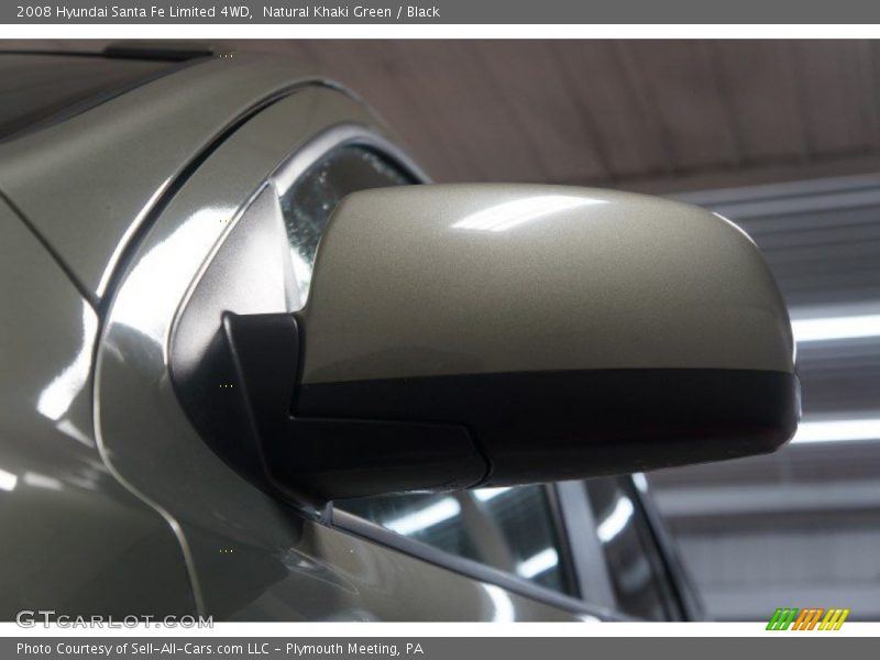 Natural Khaki Green / Black 2008 Hyundai Santa Fe Limited 4WD