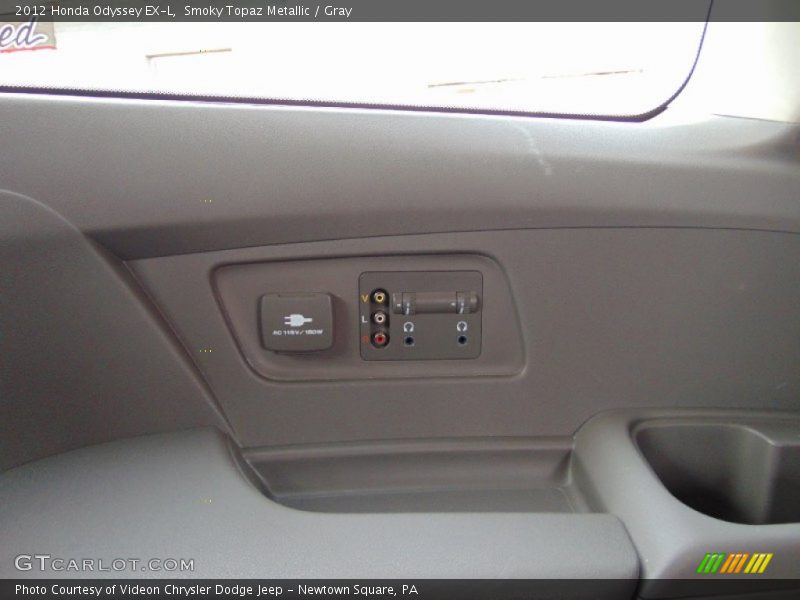 Smoky Topaz Metallic / Gray 2012 Honda Odyssey EX-L