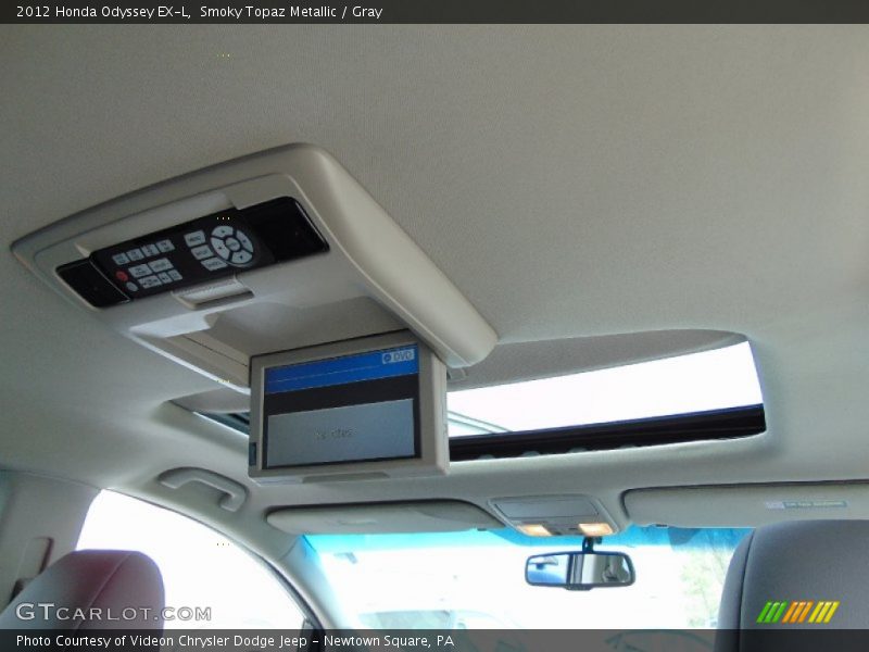Smoky Topaz Metallic / Gray 2012 Honda Odyssey EX-L