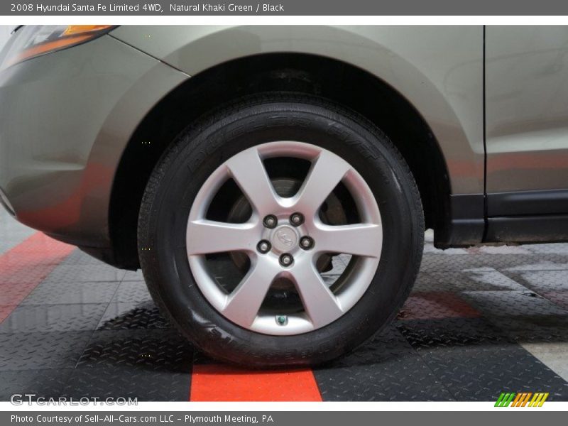 Natural Khaki Green / Black 2008 Hyundai Santa Fe Limited 4WD