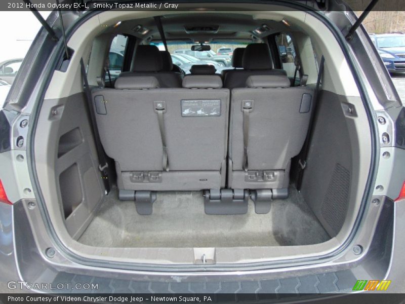 Smoky Topaz Metallic / Gray 2012 Honda Odyssey EX-L