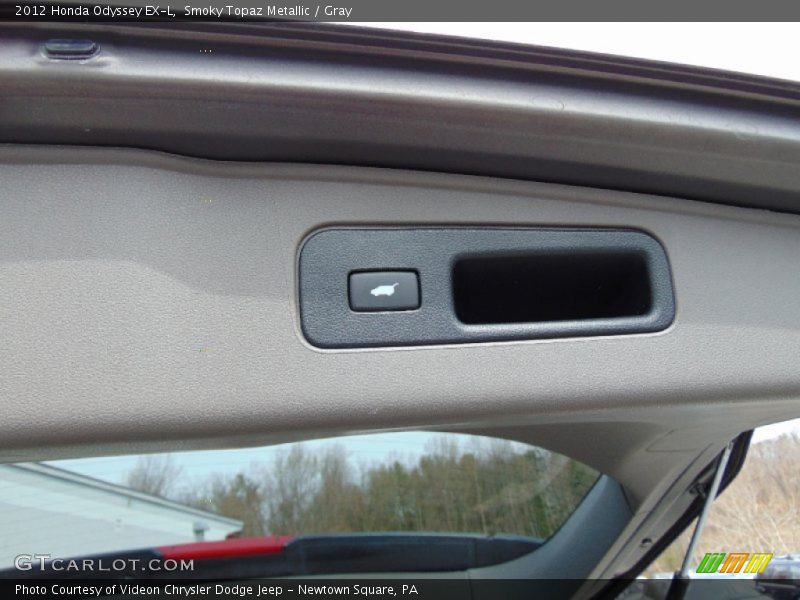 Smoky Topaz Metallic / Gray 2012 Honda Odyssey EX-L