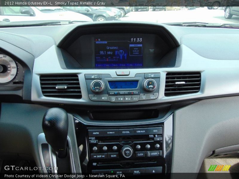 Smoky Topaz Metallic / Gray 2012 Honda Odyssey EX-L