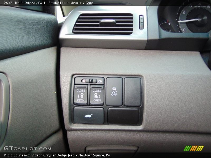 Smoky Topaz Metallic / Gray 2012 Honda Odyssey EX-L