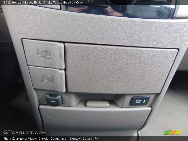 Smoky Topaz Metallic / Gray 2012 Honda Odyssey EX-L