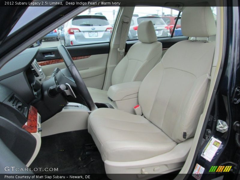 Deep Indigo Pearl / Warm Ivory 2012 Subaru Legacy 2.5i Limited