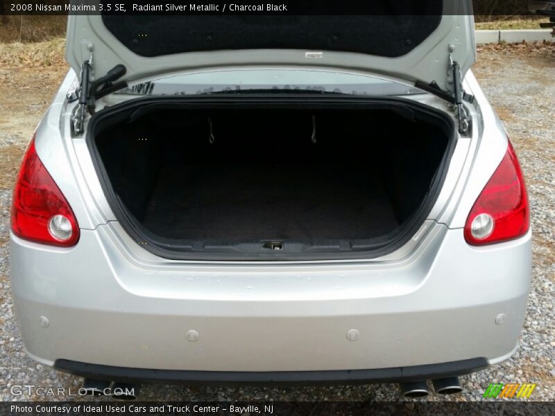 Radiant Silver Metallic / Charcoal Black 2008 Nissan Maxima 3.5 SE