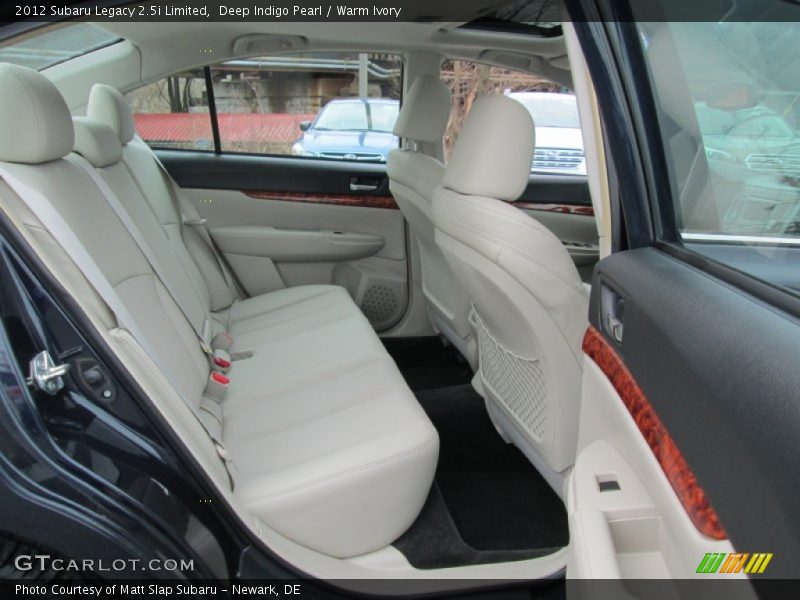 Deep Indigo Pearl / Warm Ivory 2012 Subaru Legacy 2.5i Limited