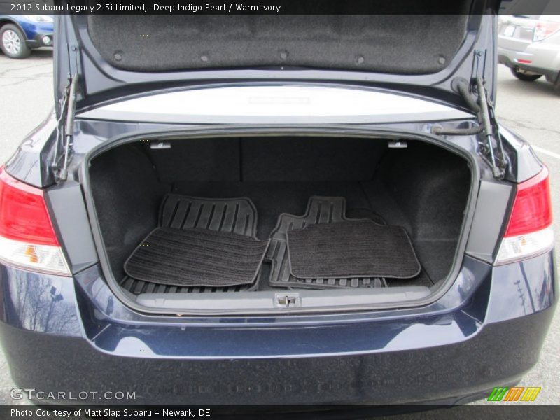 Deep Indigo Pearl / Warm Ivory 2012 Subaru Legacy 2.5i Limited