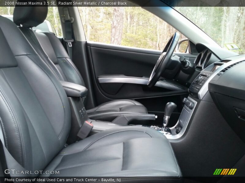 Radiant Silver Metallic / Charcoal Black 2008 Nissan Maxima 3.5 SE