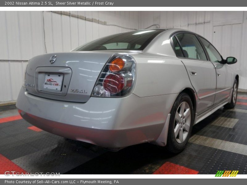 Sheer Silver Metallic / Frost Gray 2002 Nissan Altima 2.5 SL