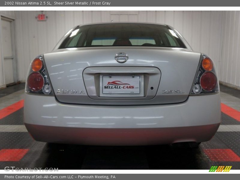 Sheer Silver Metallic / Frost Gray 2002 Nissan Altima 2.5 SL