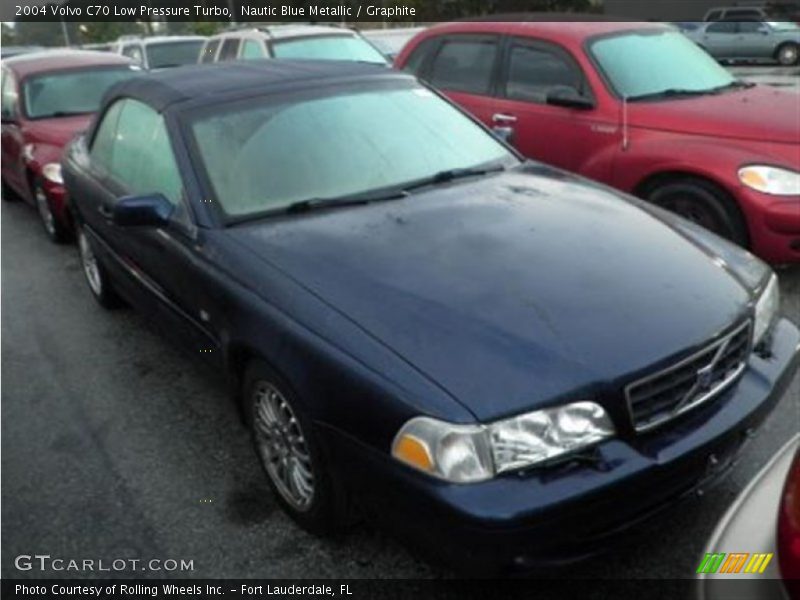 Nautic Blue Metallic / Graphite 2004 Volvo C70 Low Pressure Turbo