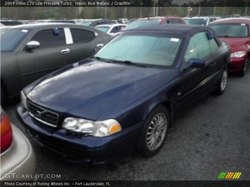 Nautic Blue Metallic / Graphite 2004 Volvo C70 Low Pressure Turbo