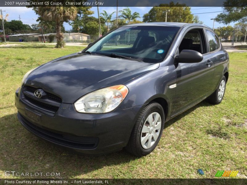 Front 3/4 View of 2007 Accent GS Coupe