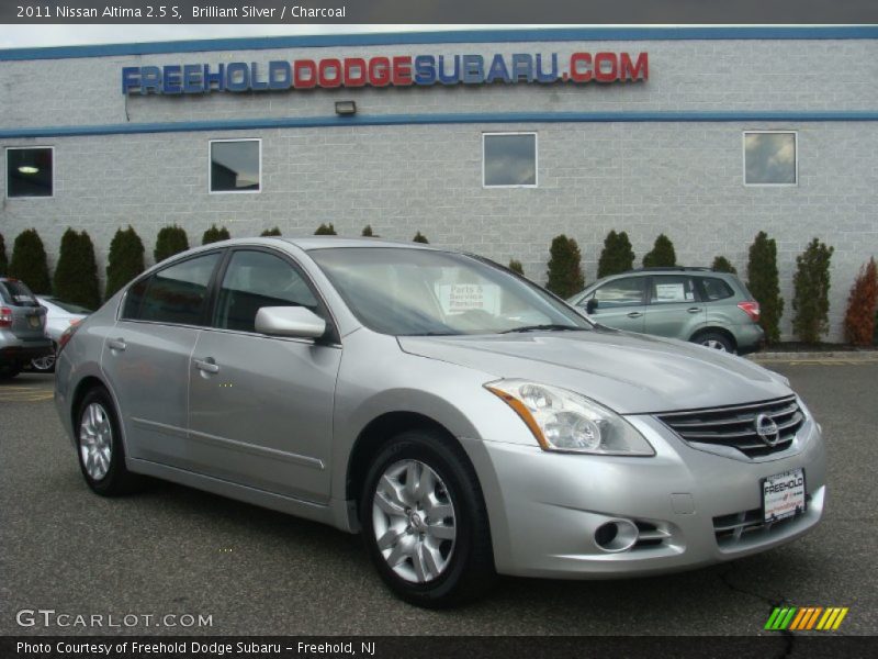 Brilliant Silver / Charcoal 2011 Nissan Altima 2.5 S