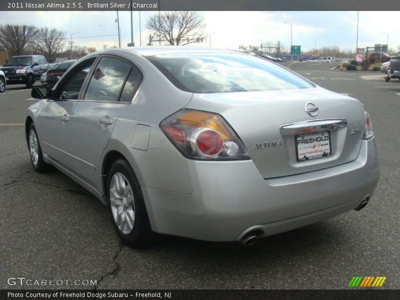 Brilliant Silver / Charcoal 2011 Nissan Altima 2.5 S