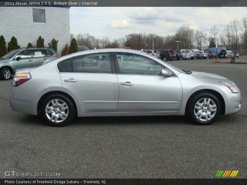 Brilliant Silver / Charcoal 2011 Nissan Altima 2.5 S