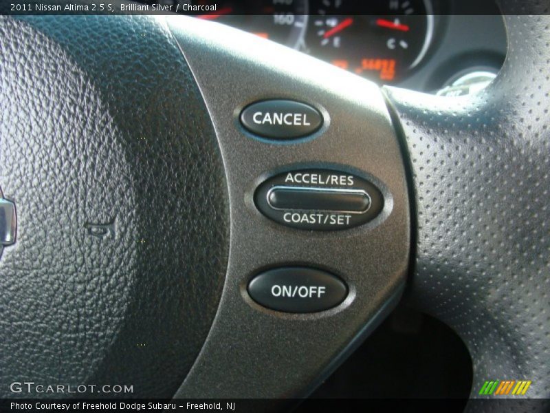 Brilliant Silver / Charcoal 2011 Nissan Altima 2.5 S