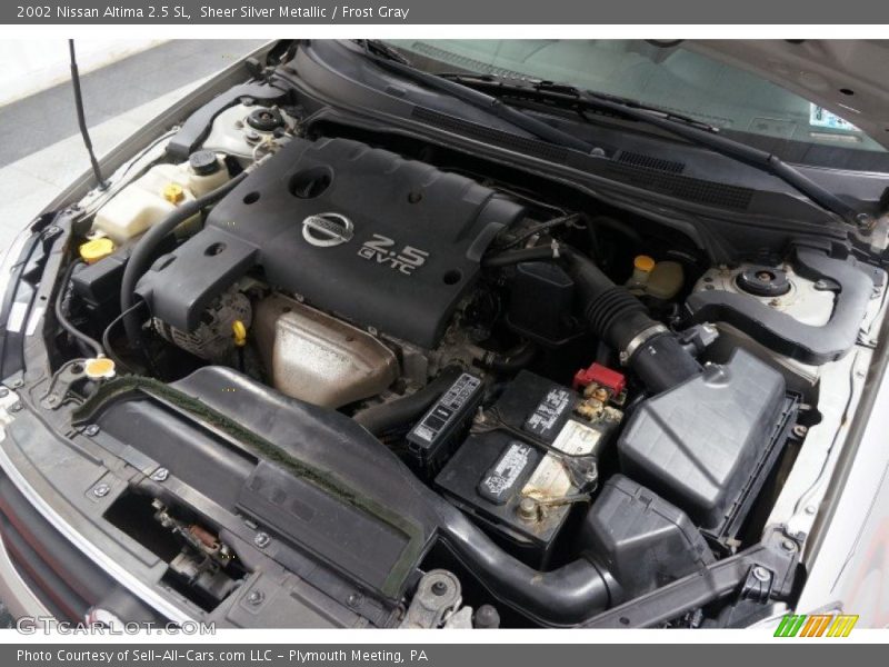 Sheer Silver Metallic / Frost Gray 2002 Nissan Altima 2.5 SL