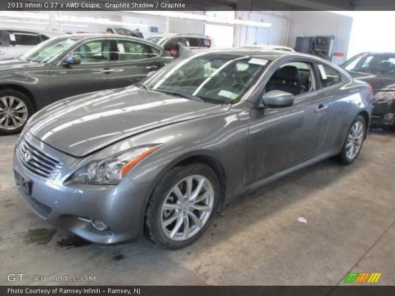 Graphite Shadow / Graphite 2013 Infiniti G 37 x AWD Coupe