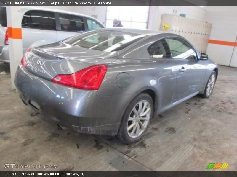 Graphite Shadow / Graphite 2013 Infiniti G 37 x AWD Coupe