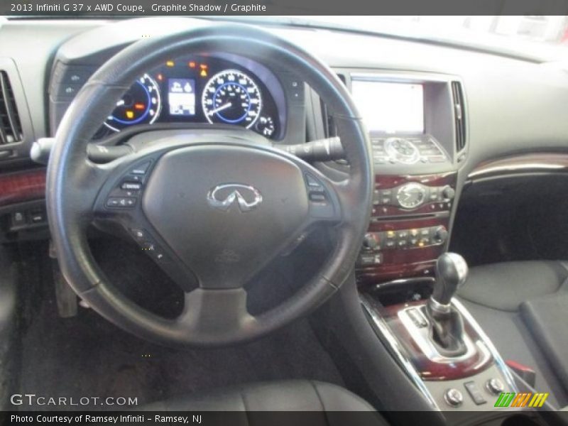 Graphite Shadow / Graphite 2013 Infiniti G 37 x AWD Coupe