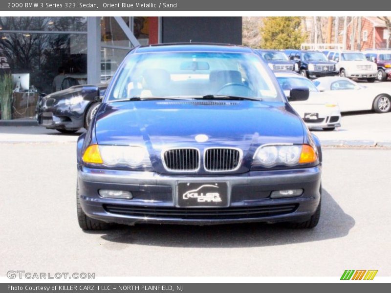 Orient Blue Metallic / Sand 2000 BMW 3 Series 323i Sedan