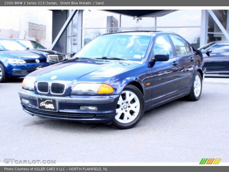 Orient Blue Metallic / Sand 2000 BMW 3 Series 323i Sedan