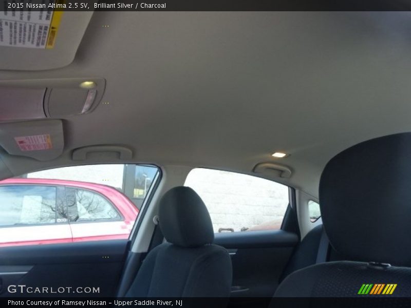Brilliant Silver / Charcoal 2015 Nissan Altima 2.5 SV